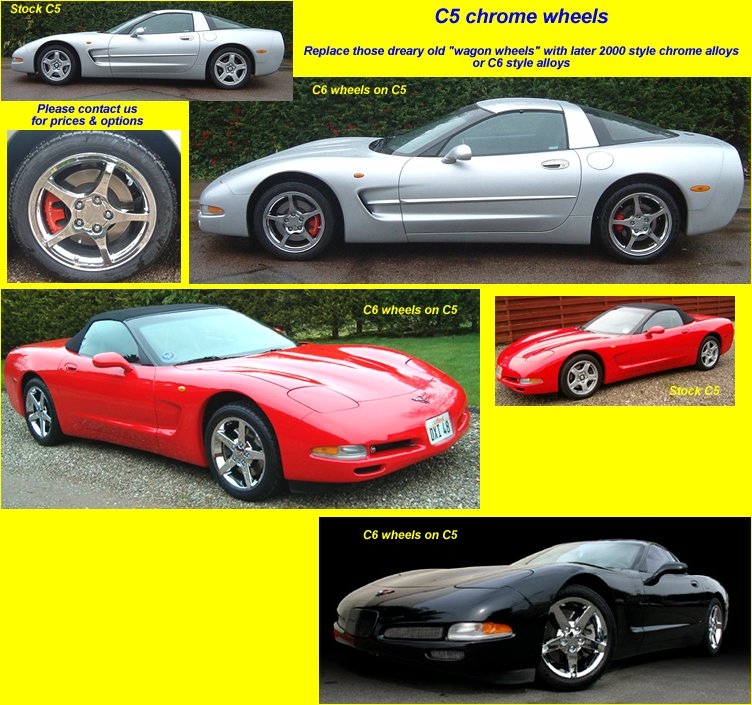 New service parts for C5 Corvettes