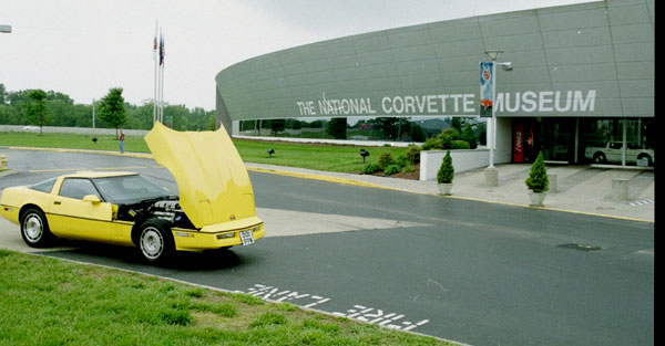 At the National Corvette Museum